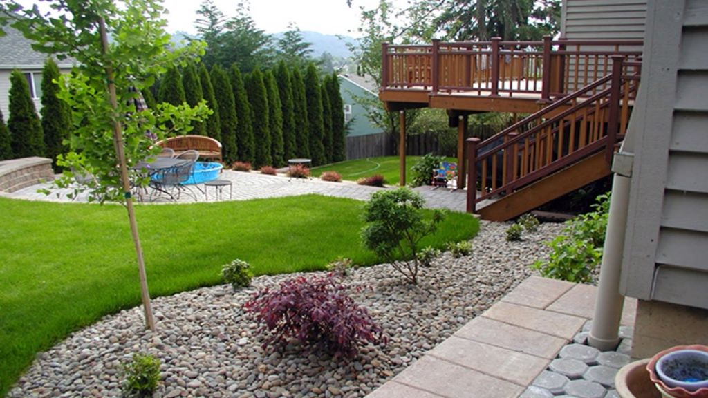 Beautiful simple small backyard landscaping ideas