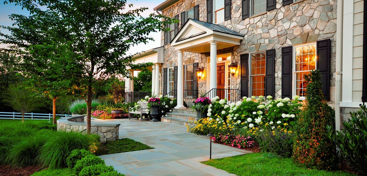 Amazing simple landscape ideas for front of house