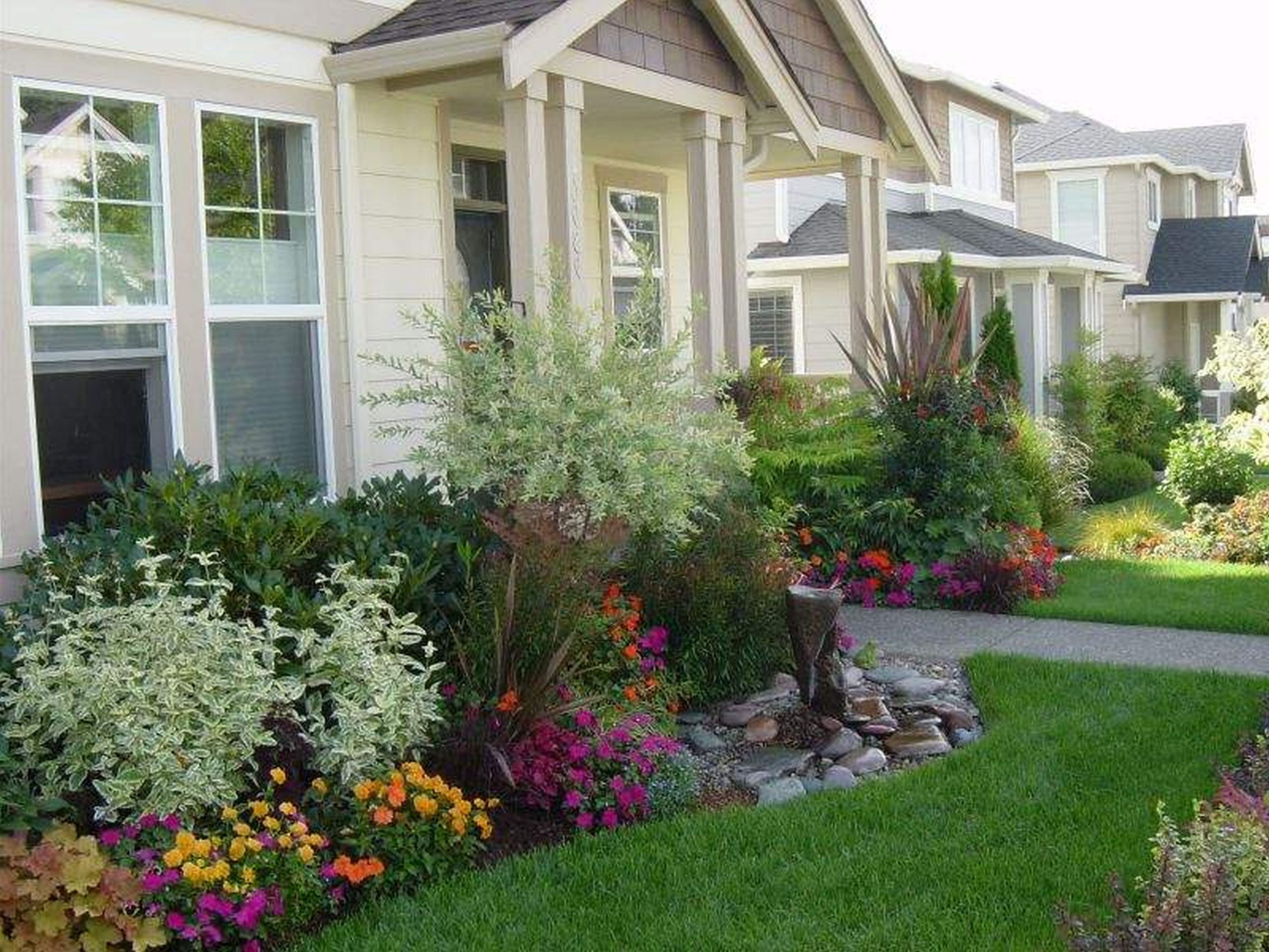 Nice Simple Landscape Ideas For Front Of