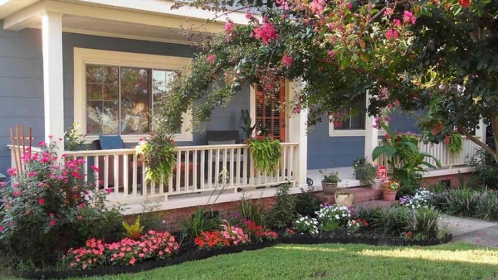 Awesome  small flower bed ideas for front of house
